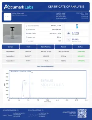 BPC 157 + TB 500 (Wolverine)